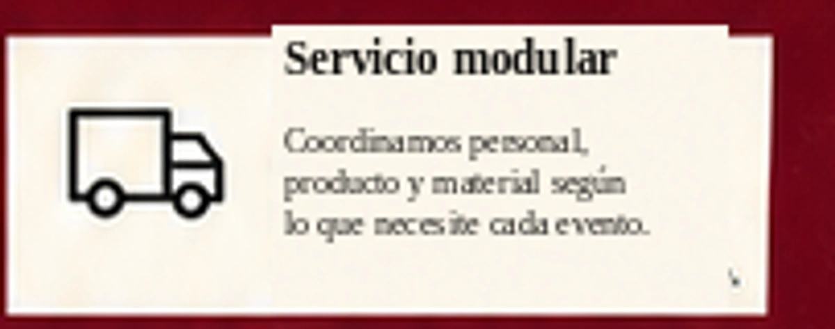 Servicio modular